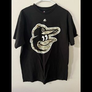 Baltimore Orioles Digital Camo Mascot SS t-shirt